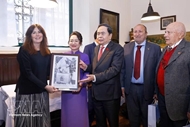 N.A. Chairman visits Milan site linked to President Ho Chi Minh